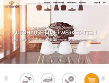 Tablet Screenshot of carmando.net